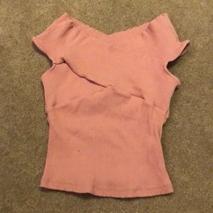 Light pink top